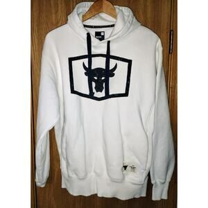 The Rock Brama Bull Vintage Under Armour Hoodie Sz Big Med. - Duane Johnson